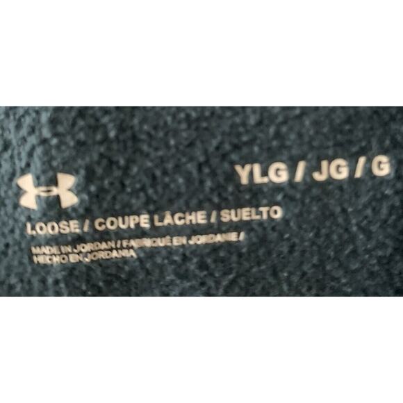 NWOT Girl’s Sz L Under Armour Sweatshirt Beautiful Blue Color - Picture 2 of 2